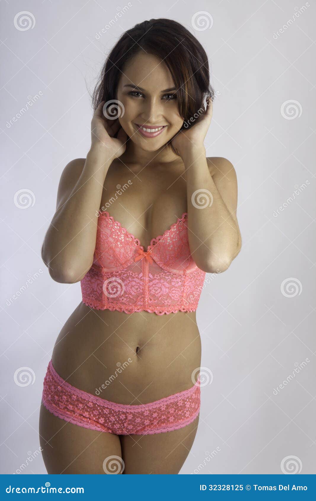 Joi In Panties Woman in bra and panties stock image. Image of brunette - 32328125