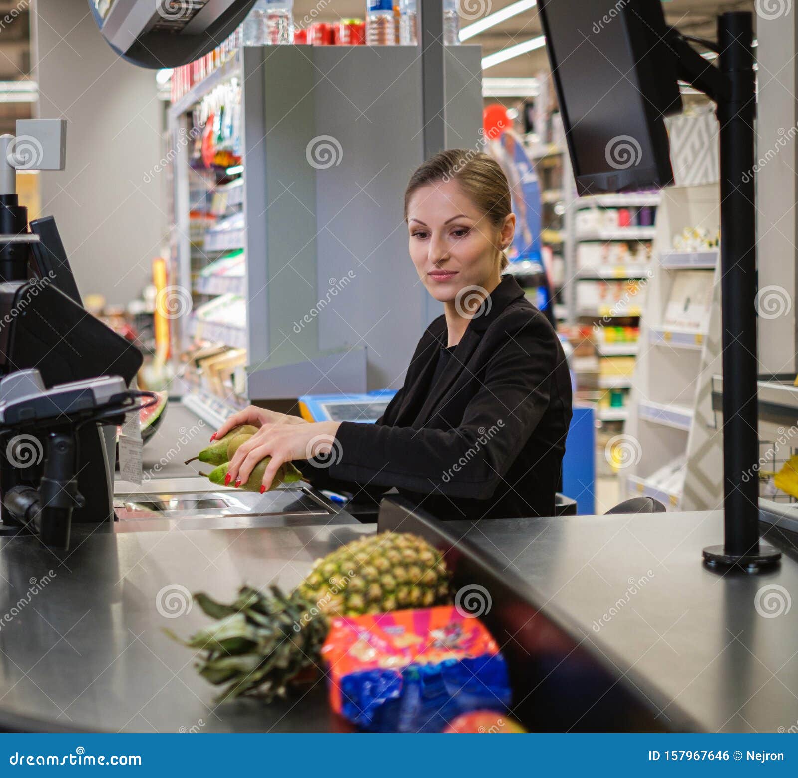 Albums 100+ Images how to be a good cashier at a grocery store Sharp