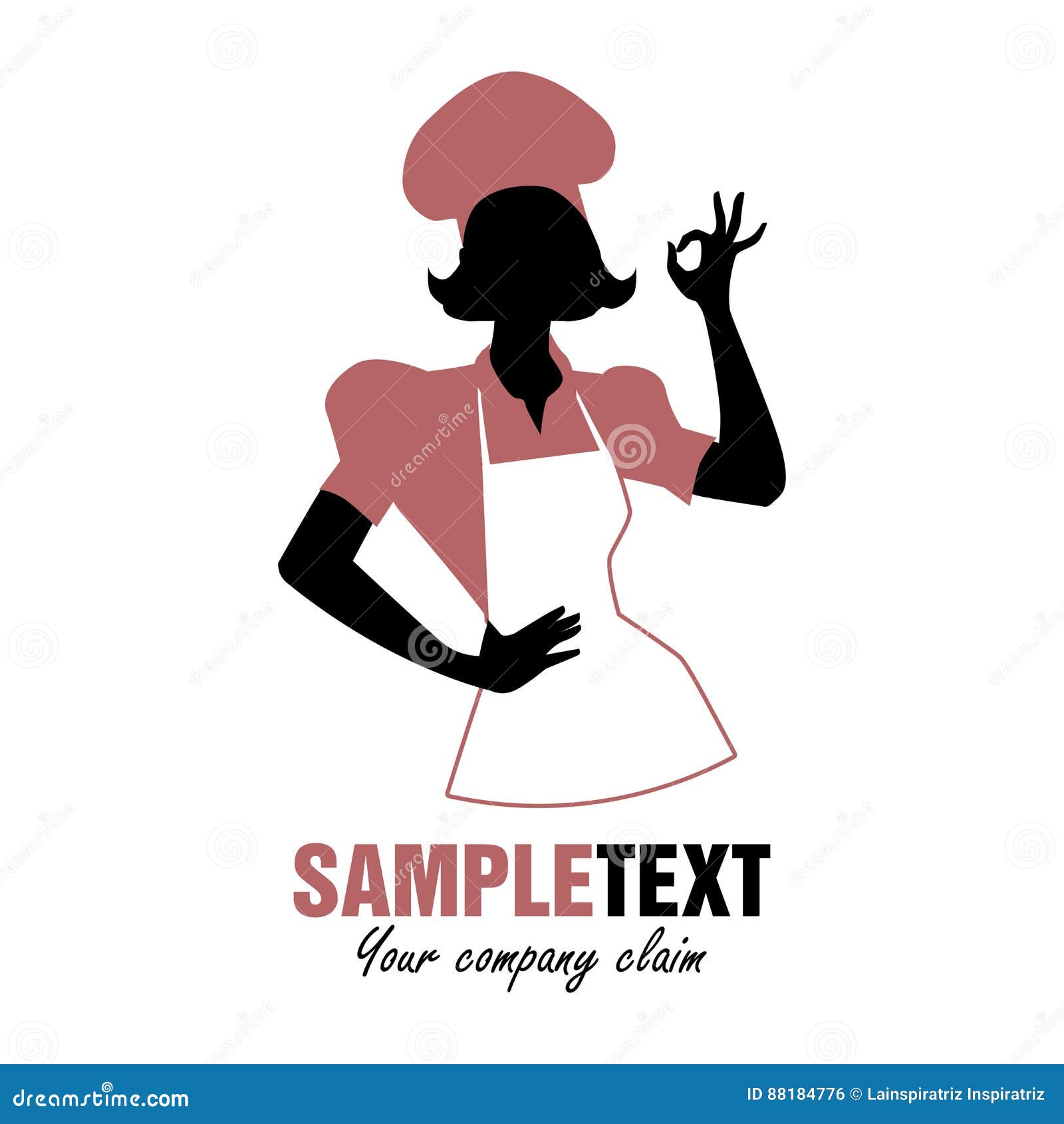 Download Chef Hat Silhouette Isolated Set. Black Hat Chef Cook For Logo. Vector Illustration ...