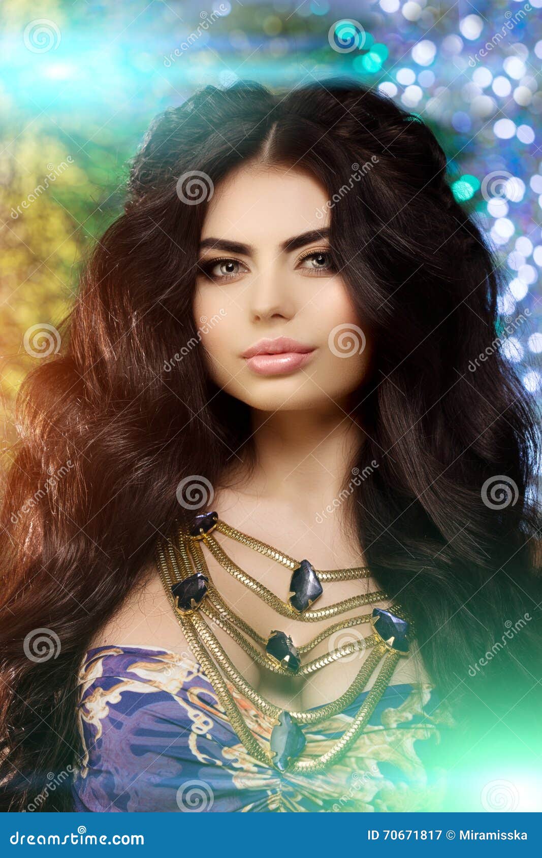 Woman Club Lights Party Background Dancing Girl Long Hair. Waves Stock  Image - Image of energy, lights: 70671817