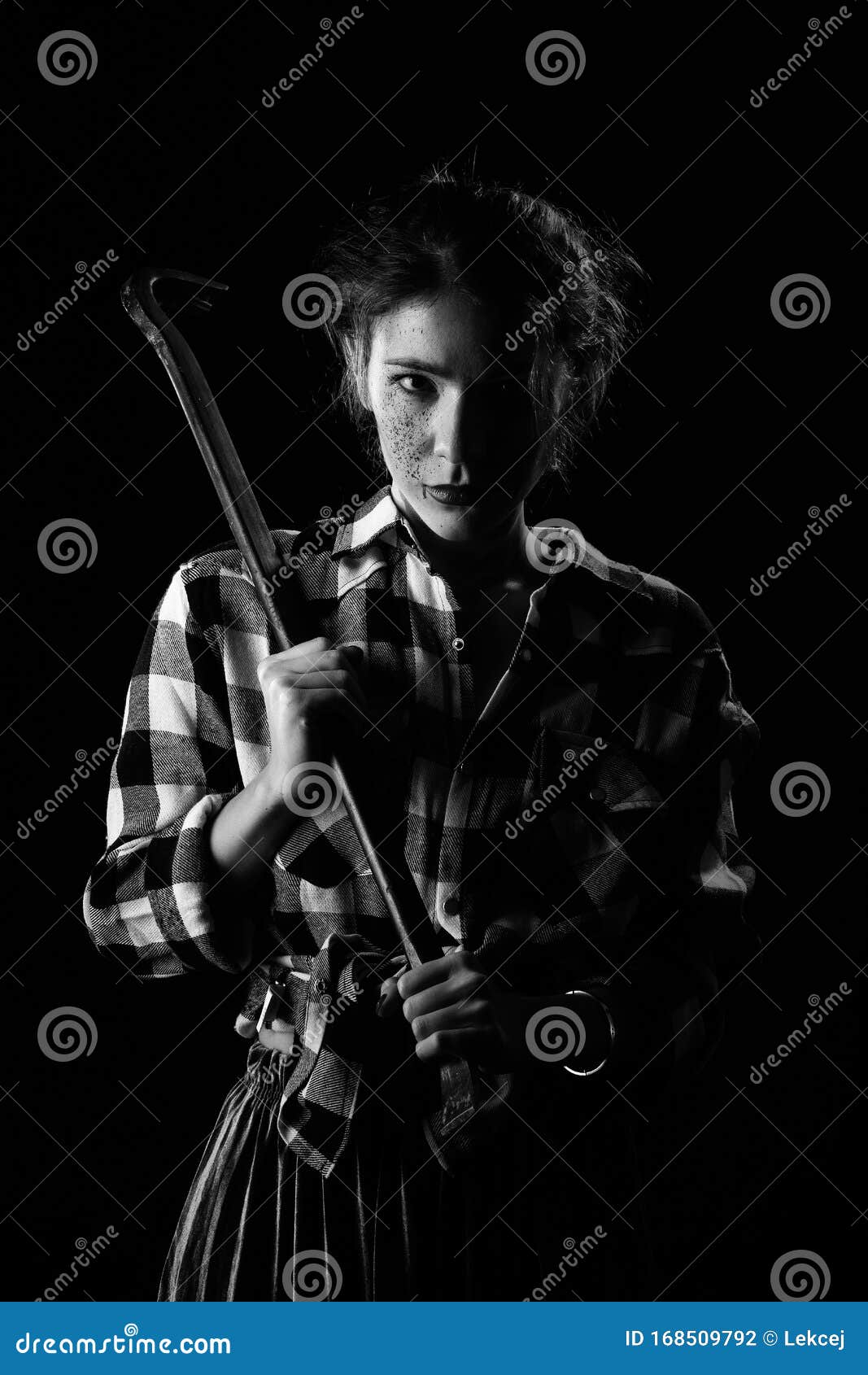 Woman with crowbar stock photo. Image of evil, harass - 168509792 Woman with crowbar stock photo. Image of evil, harass - 168509792