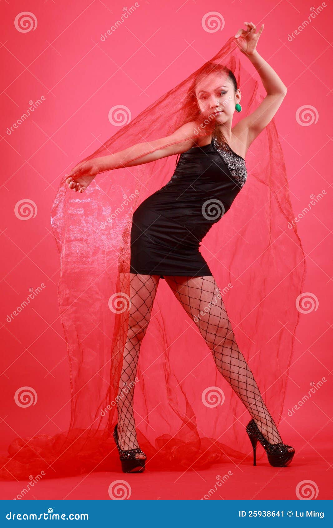 Woman dancer stock image. Image of showgirl, bikini, culture 25938641