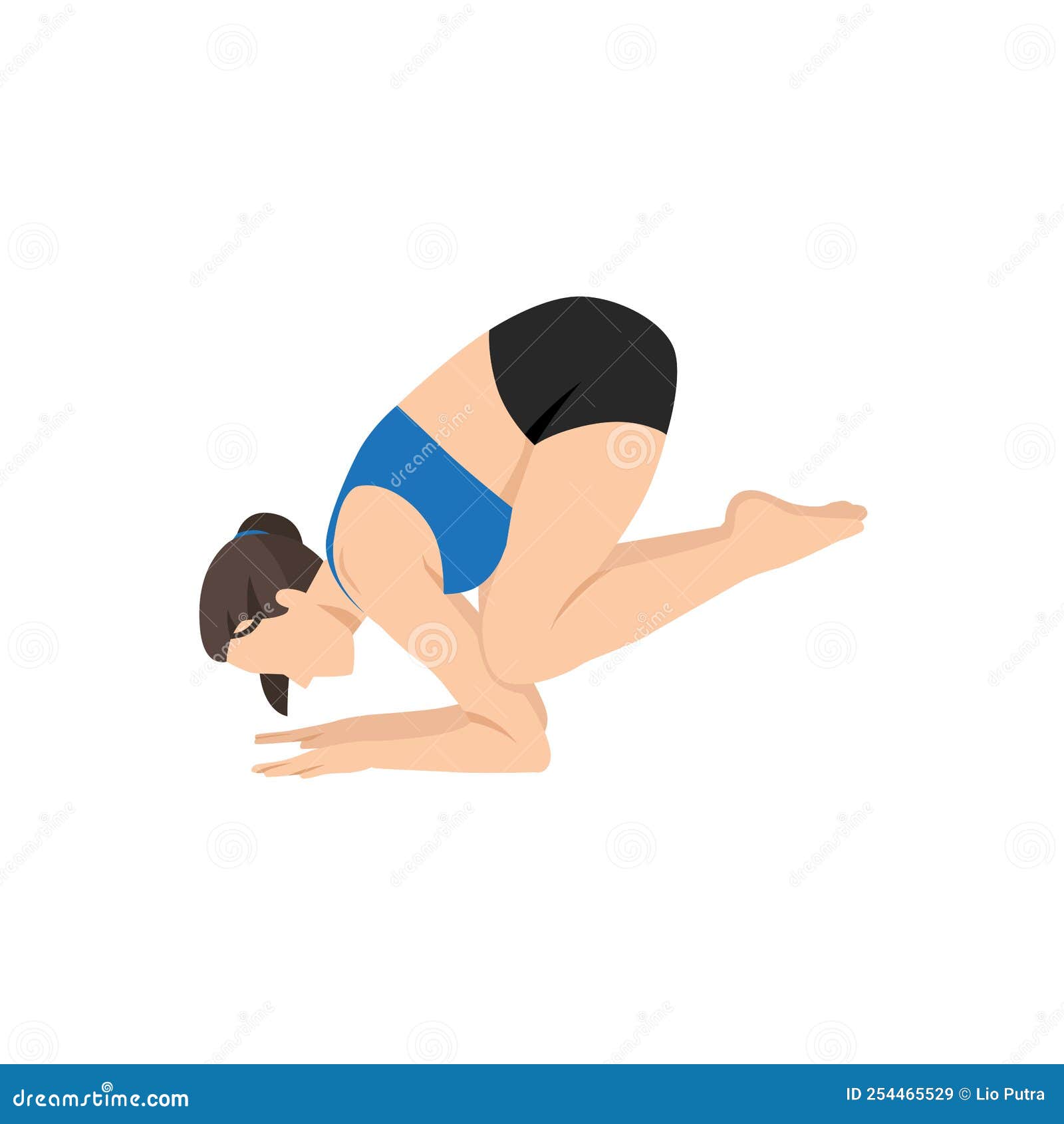 Baby Crow Pose Yoga Stock Photos - Free & Royalty-Free Stock Photos from  Dreamstime