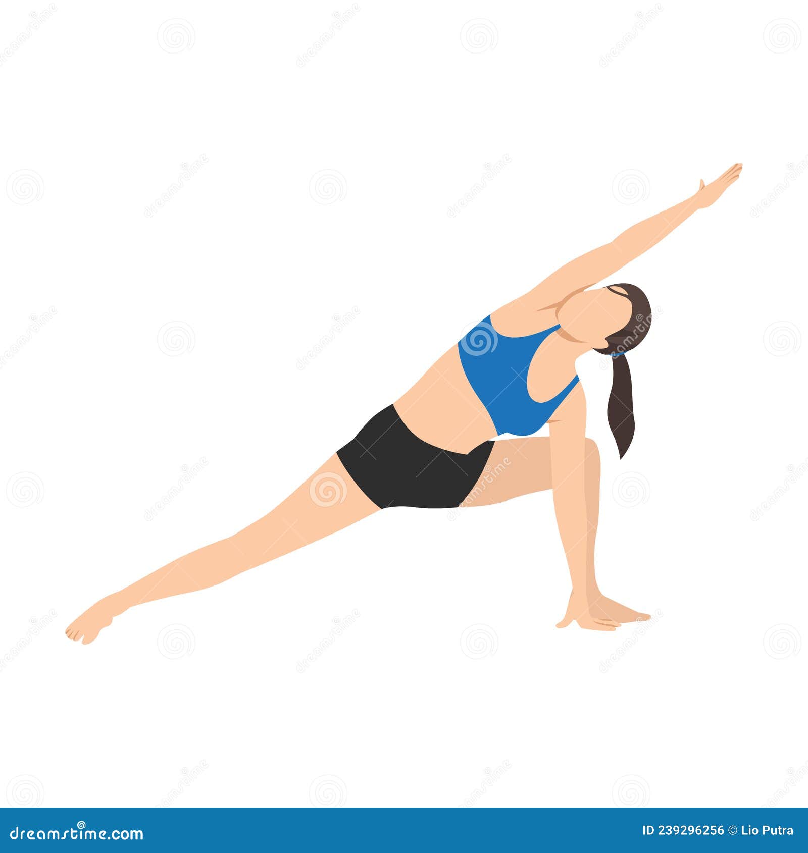 Revolved Side Angle Yoga Pose - Forte Yoga