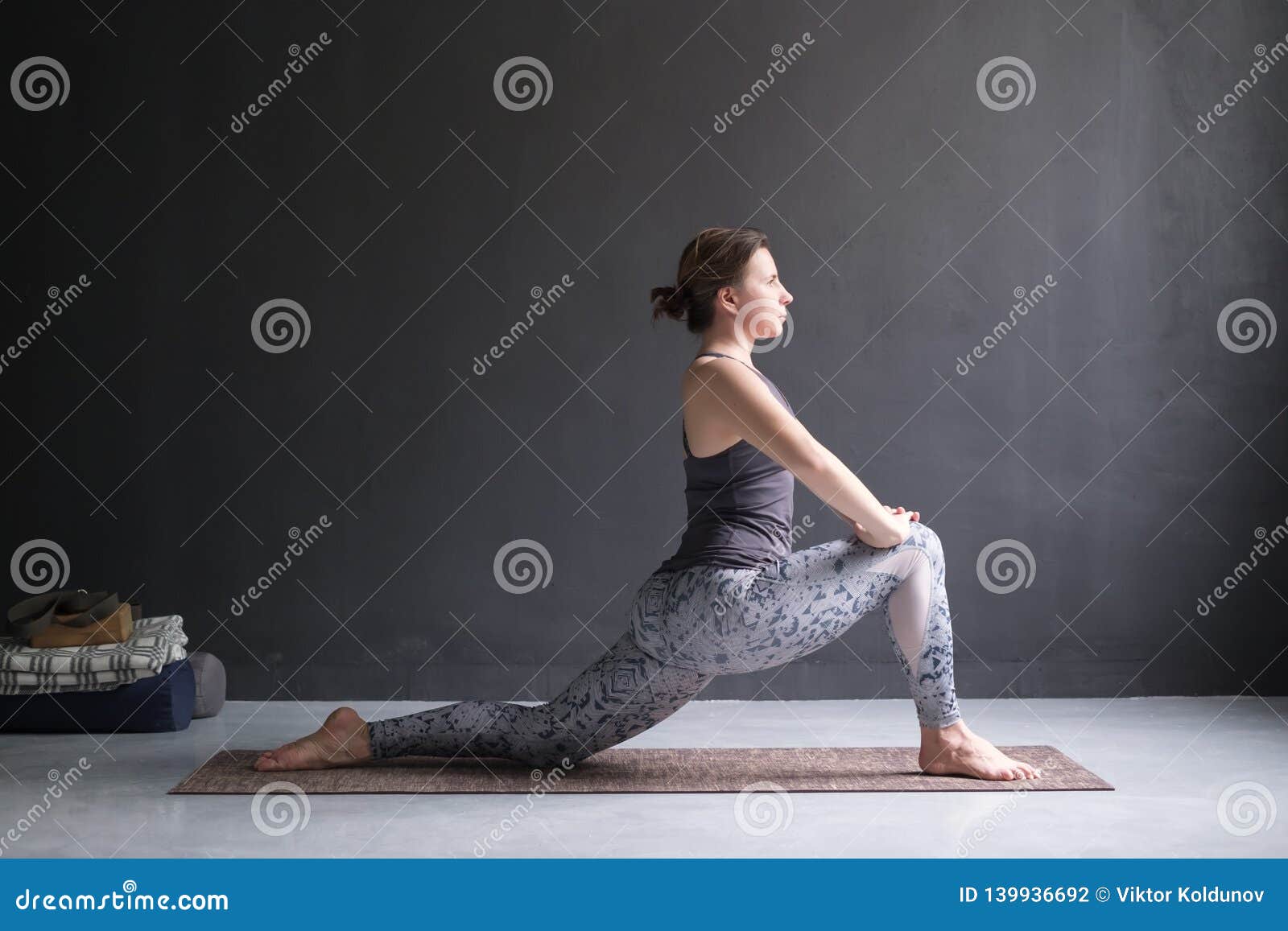 Parvrtta Anjaneyasana: Revolved High Lunge Pose - Hugger Mugger