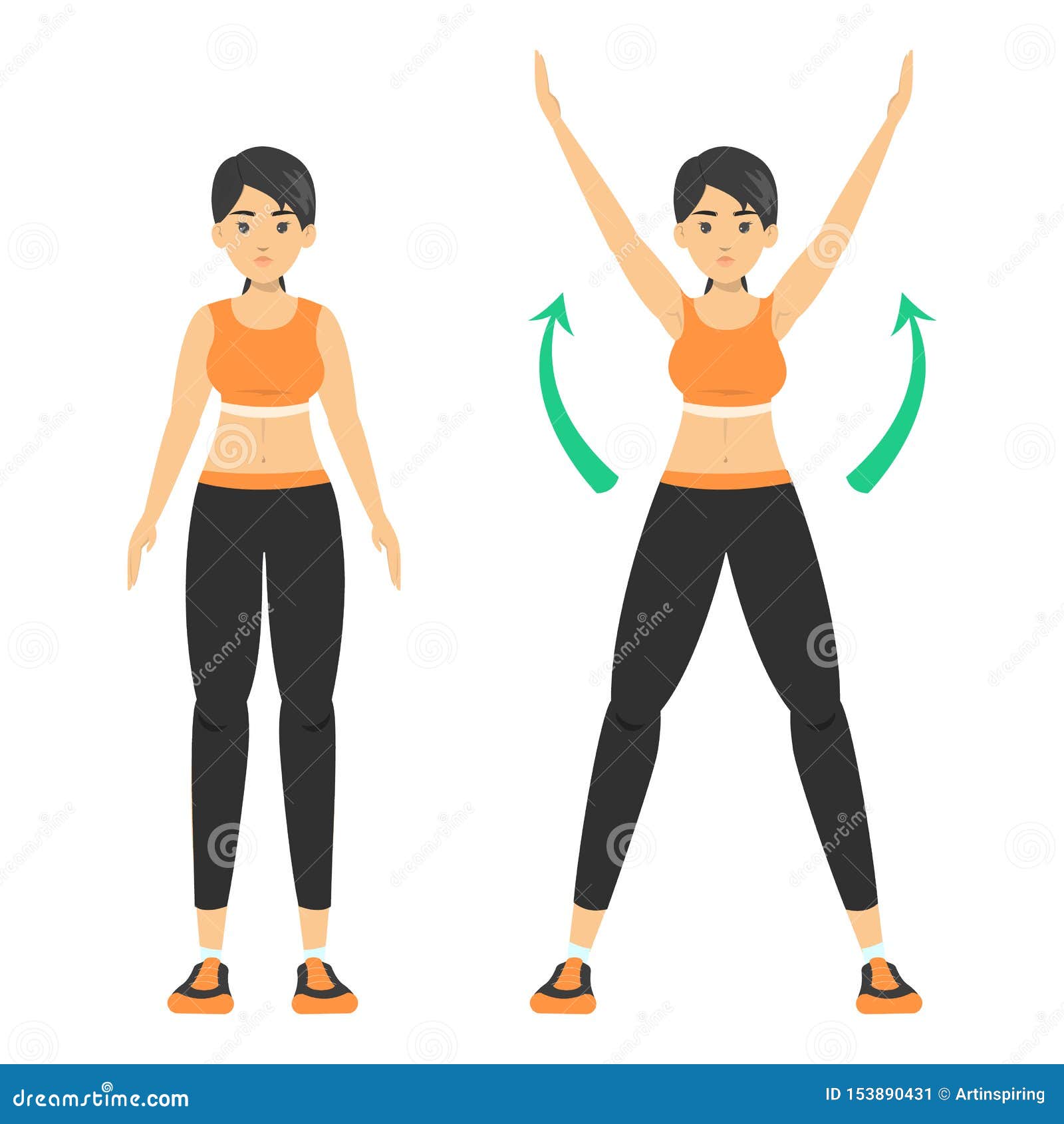 Jumping jacks - Exercises, workouts and routines