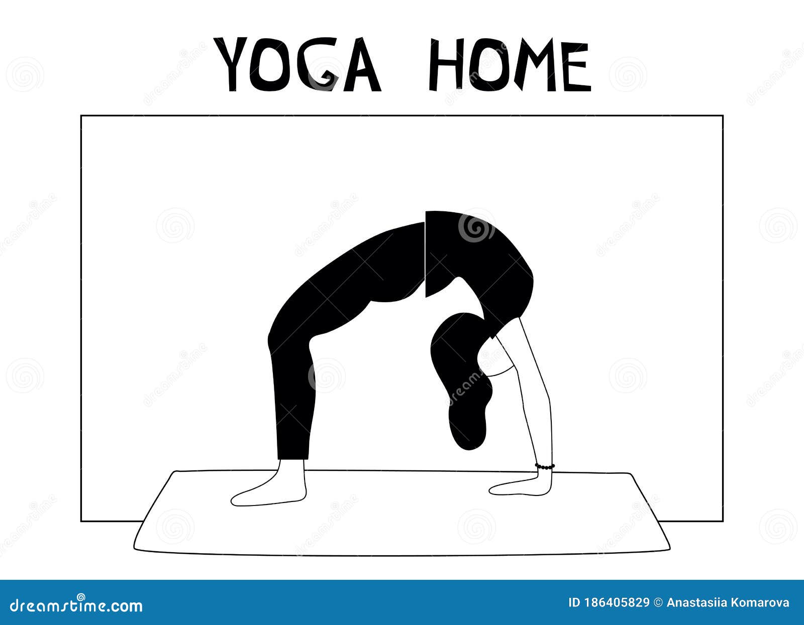 Class Chakrasana: Over 35 Royalty-Free Licensable Stock Illustrations &  Drawings | Shutterstock