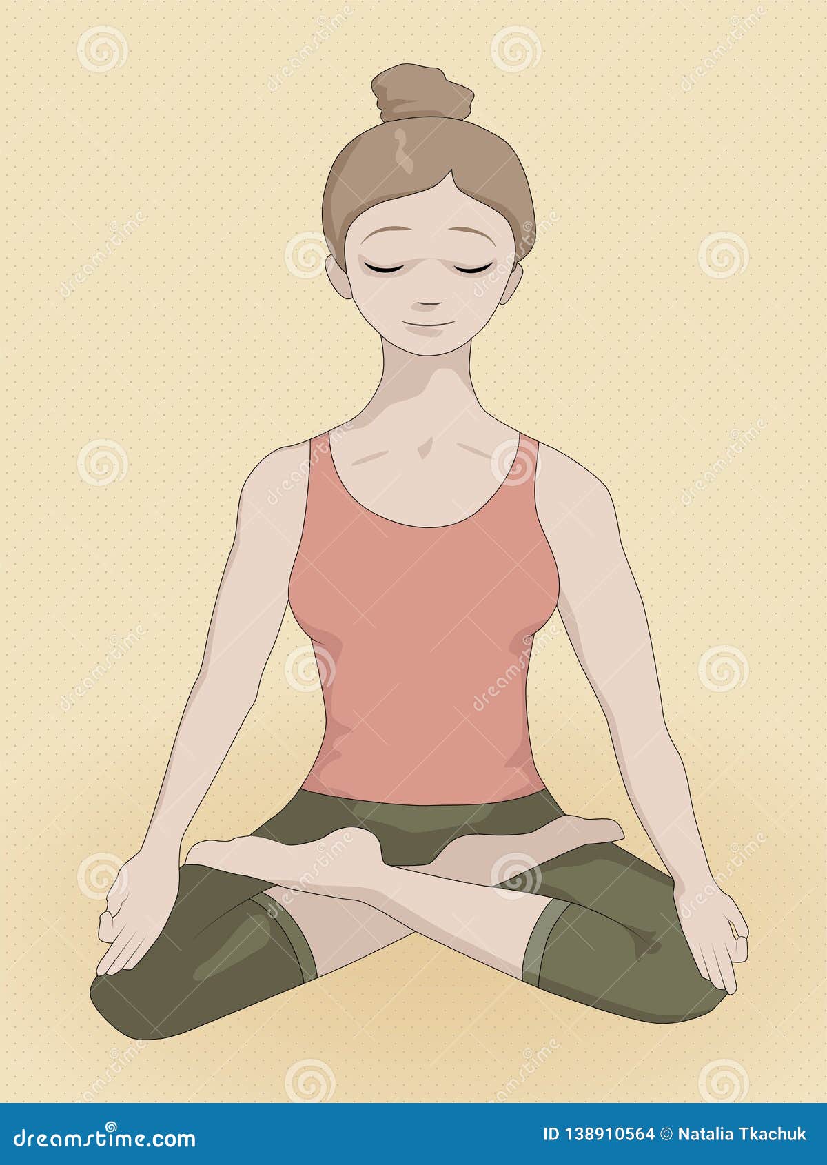 Lotus Pose Drawing Images