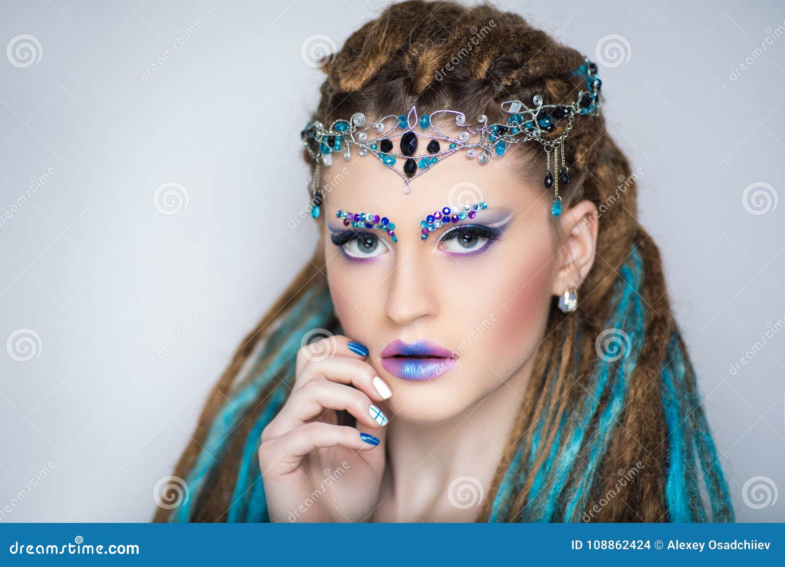 Woman With Dreads Stock Photo Image Of Freak Gipsy 108862424
