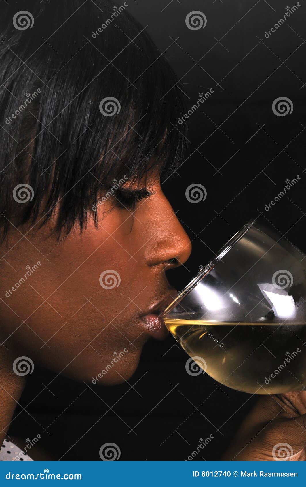 Download Black Woman Drinking Wine Stock Photos - Royalty Free Pictures