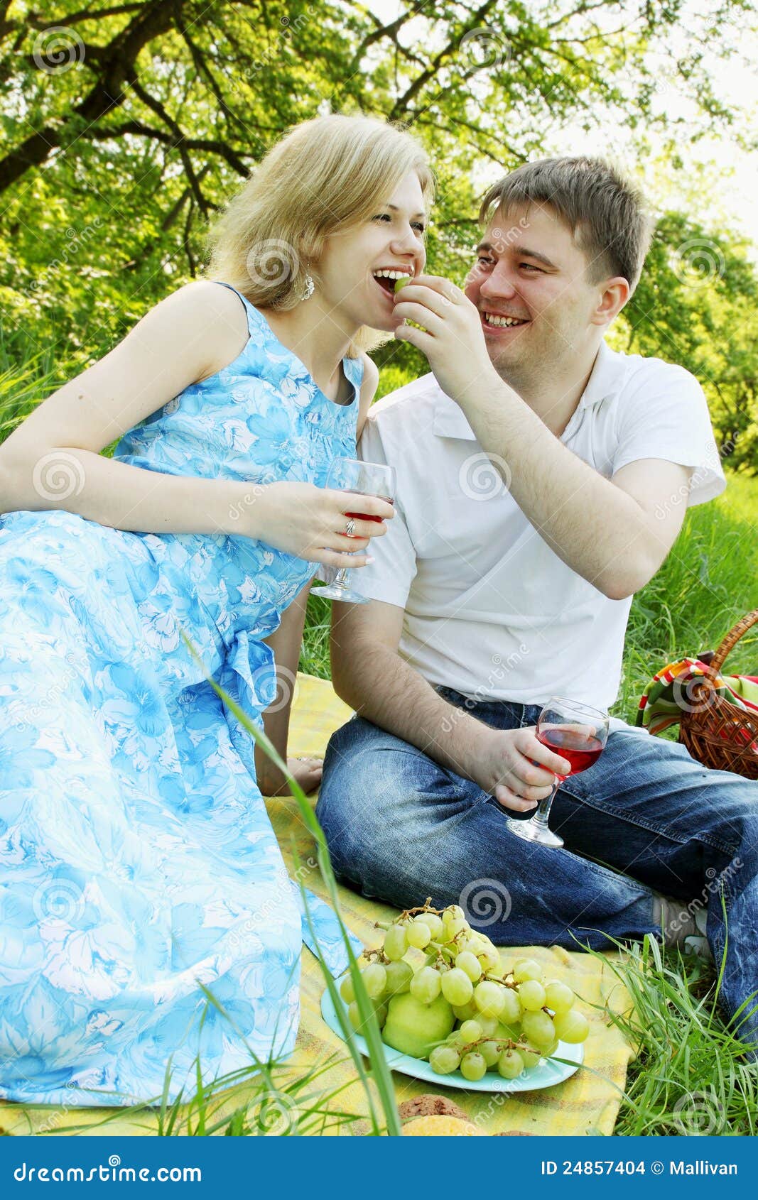 Woman Eating Grapes Stock Photo Image Of Male Caucasian 24857404