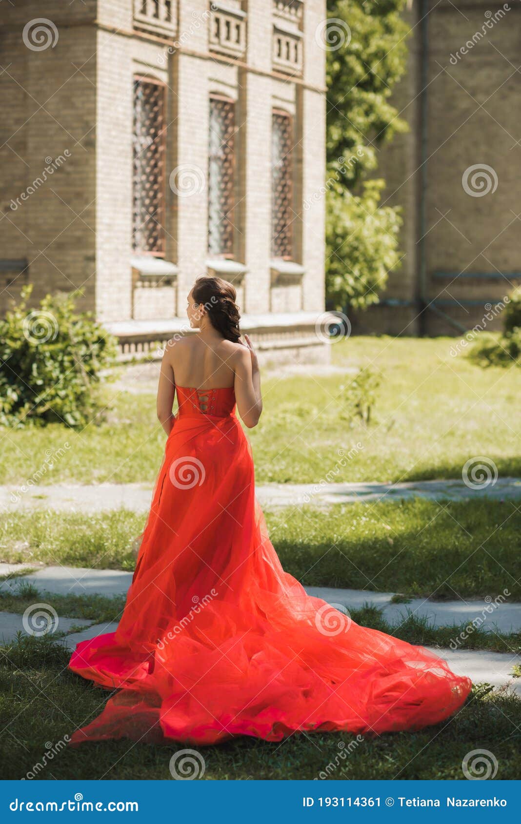 elegant red dress outfit