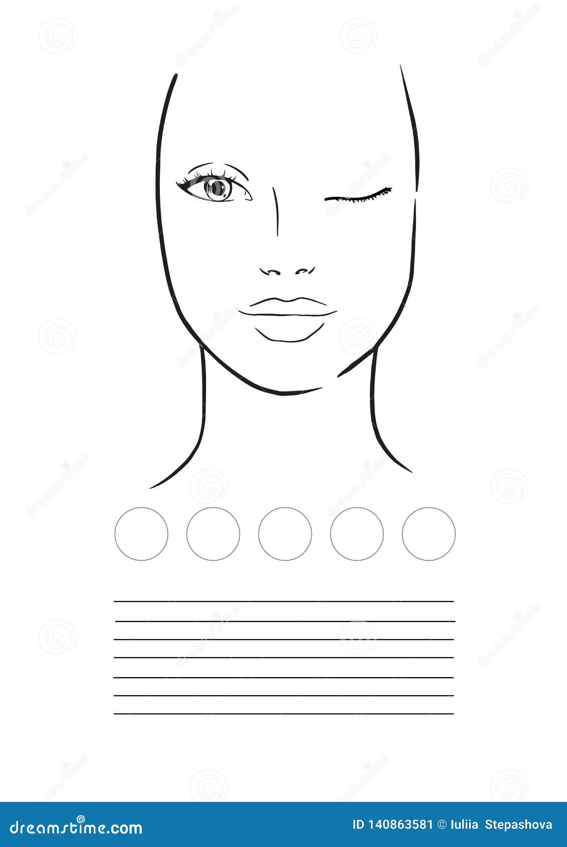 Nose Contour Chart