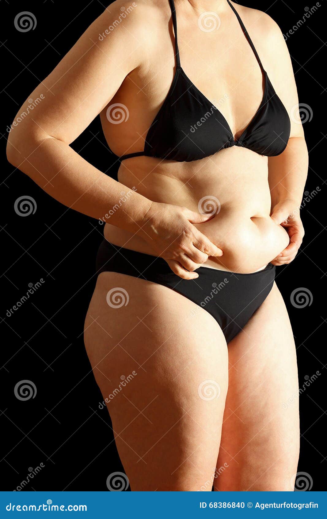 Plump sweet mom with flabby body & guy