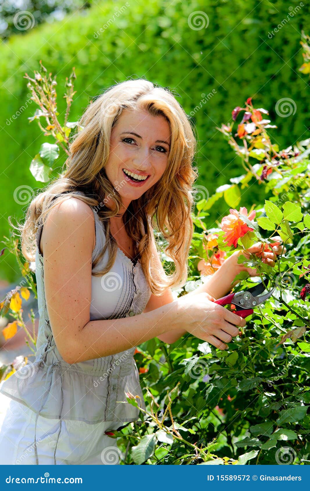 Great Girl In The Garden