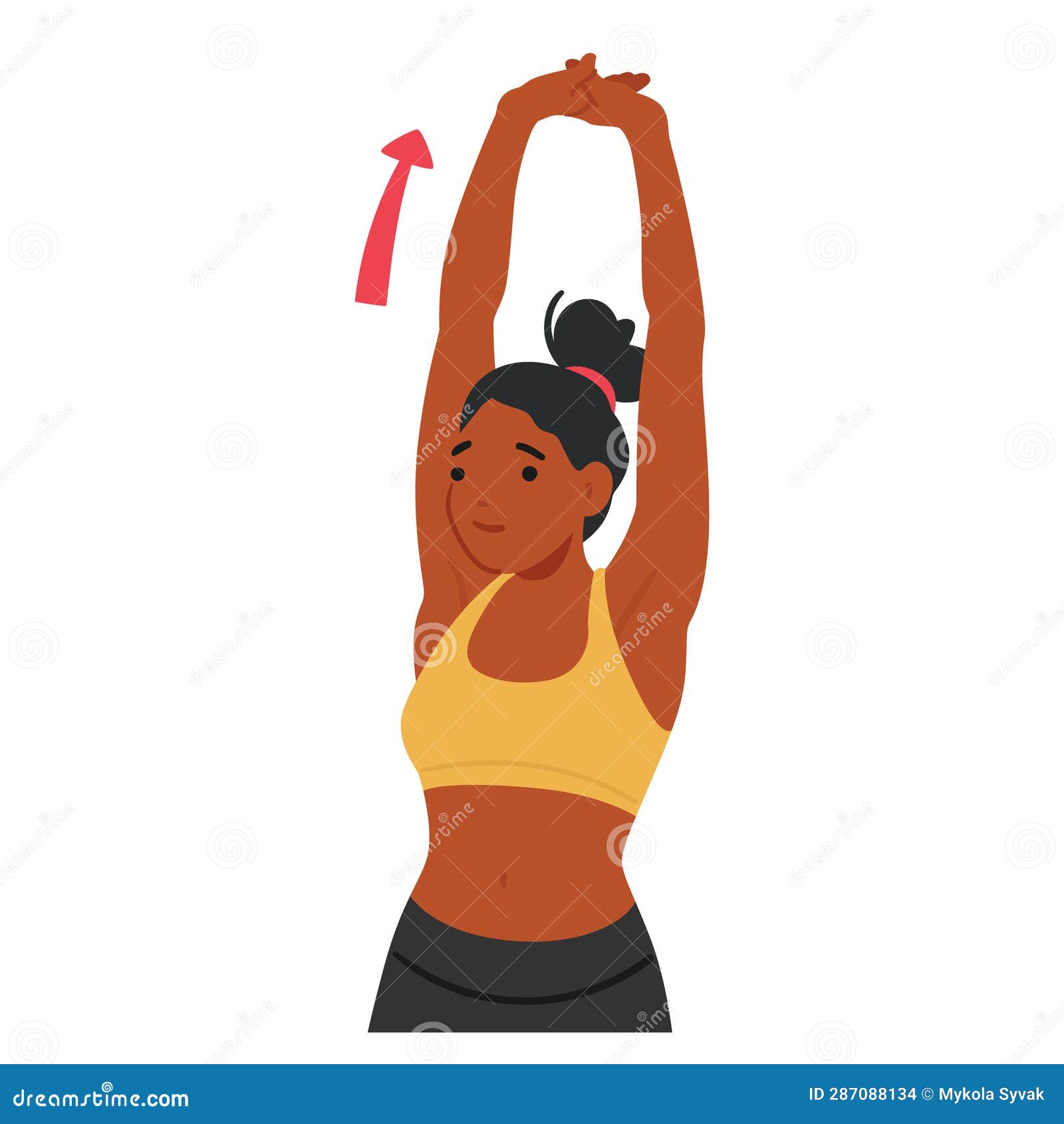 Arm Workout Stretches Stock Illustrations – 60 Arm Workout