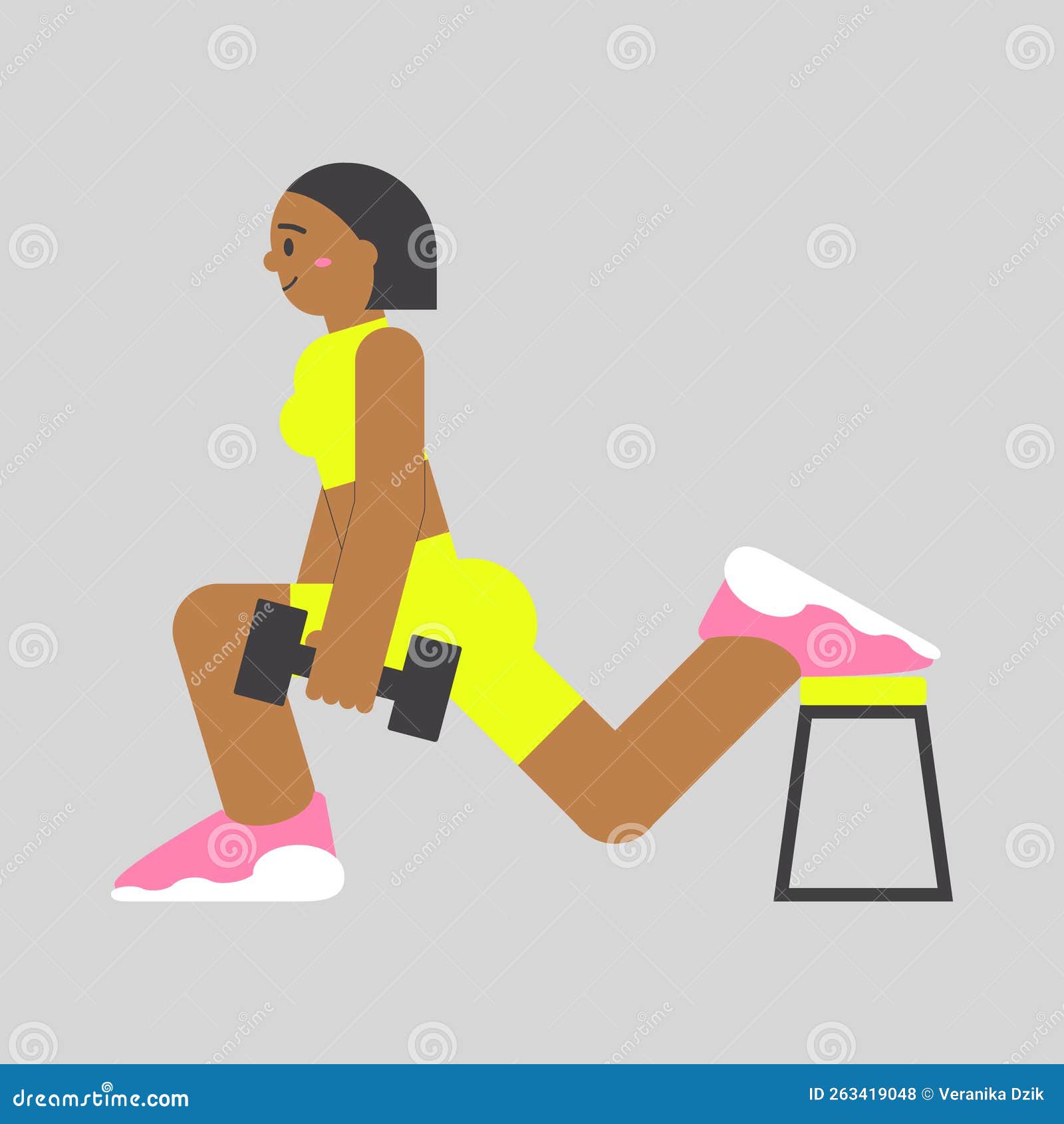 Bulgarian Split Squat Stock Illustrations – 59 Bulgarian Split Squat Stock  Illustrations, Vectors & Clipart - Dreamstime