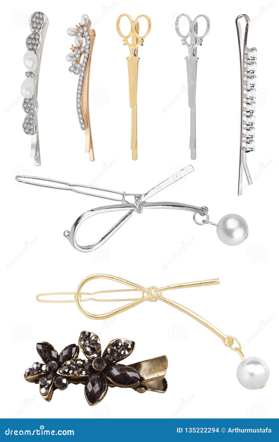 gold hair pins gold hair pins