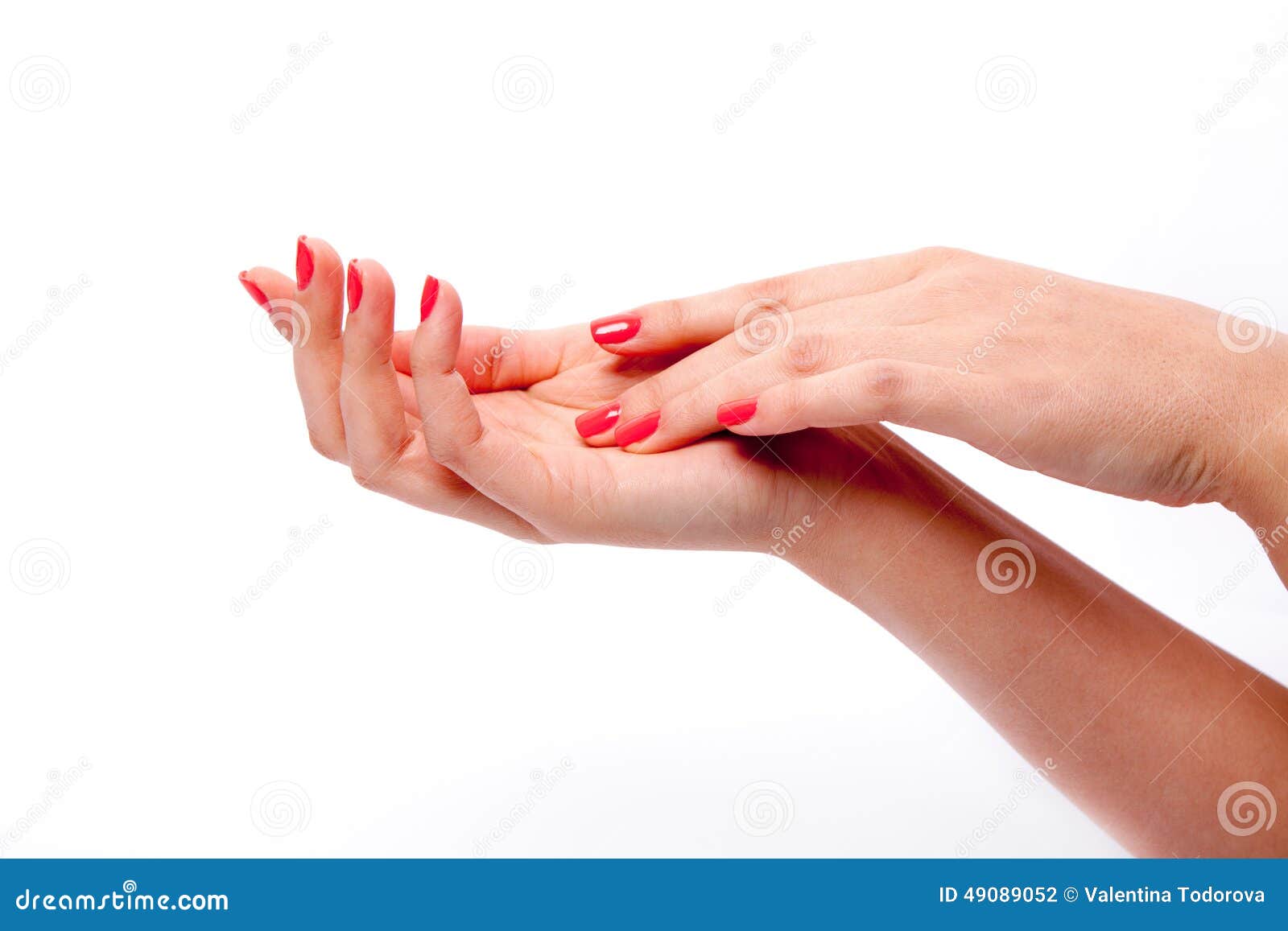 Woman hand holding items stock photo. Image of gentle 49089052