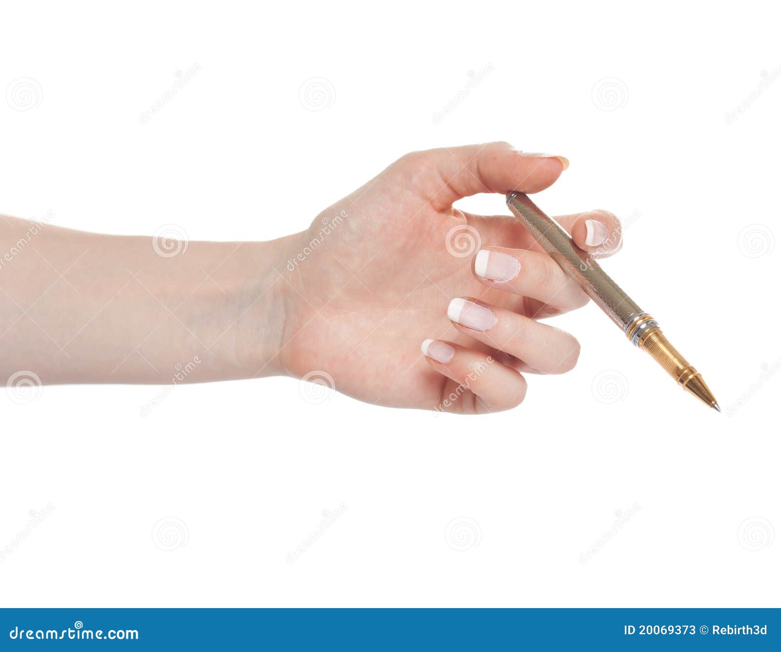 Woman hand holding pen stock image. Image of holding 20069373