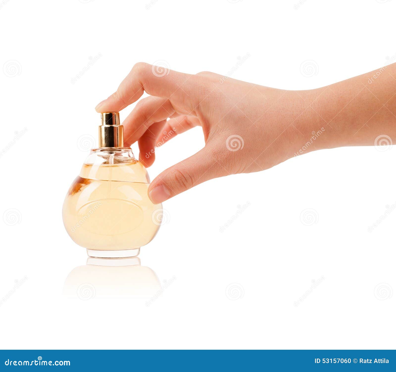 Woman Hands Spraying Perfume Stock Photo Image of glass, fragrance