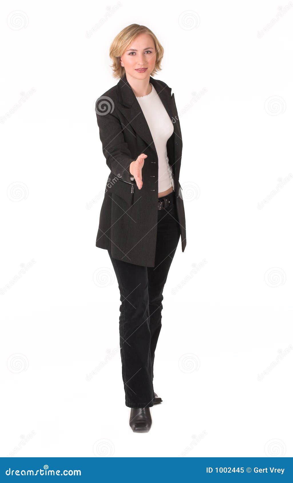 Woman handshake stock image. Image of business, formal - 1002445