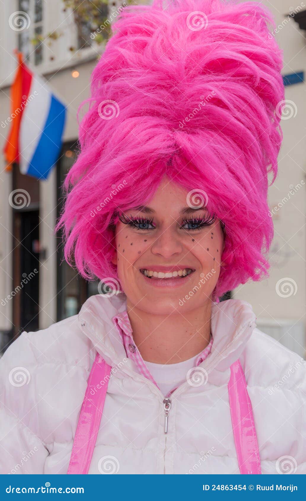 bing pink wig