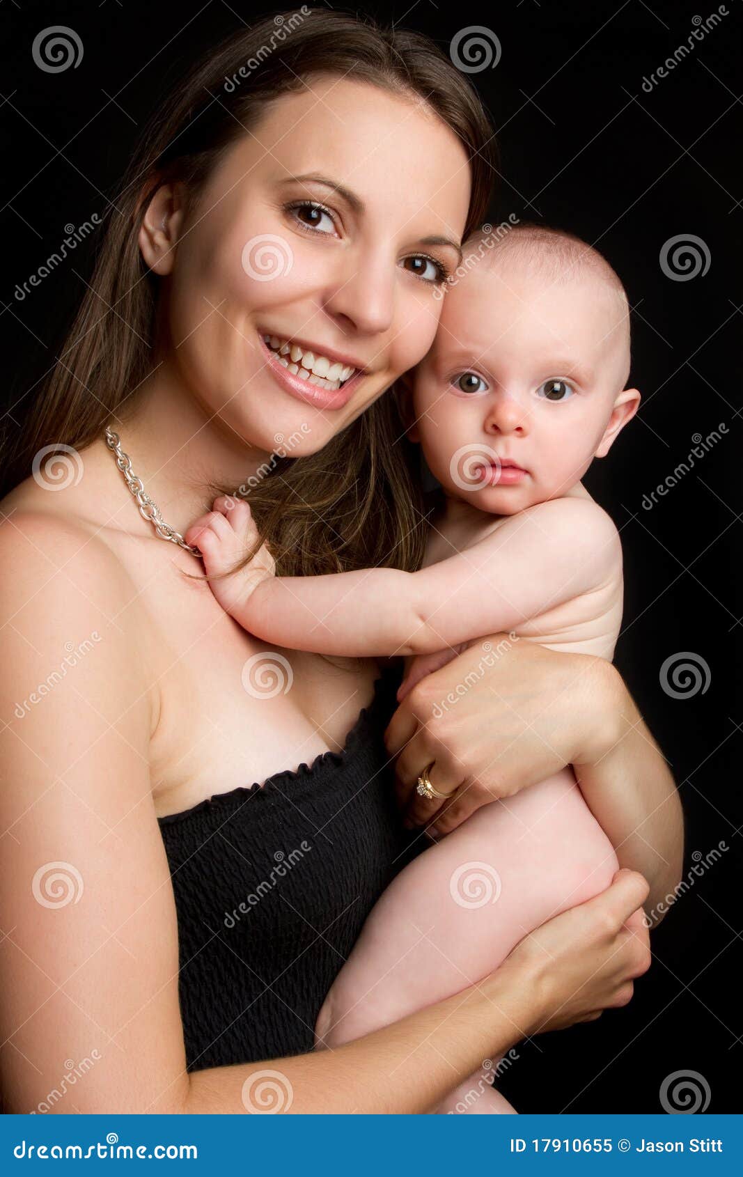 Woman Holding Baby stock image. Image of beauty, daughter 17910655