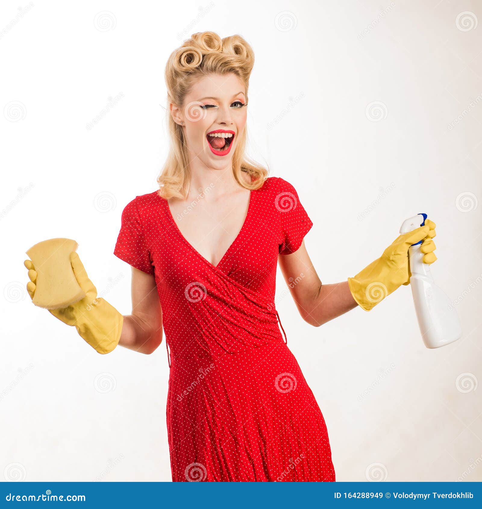 Sexy Cleaning Lady