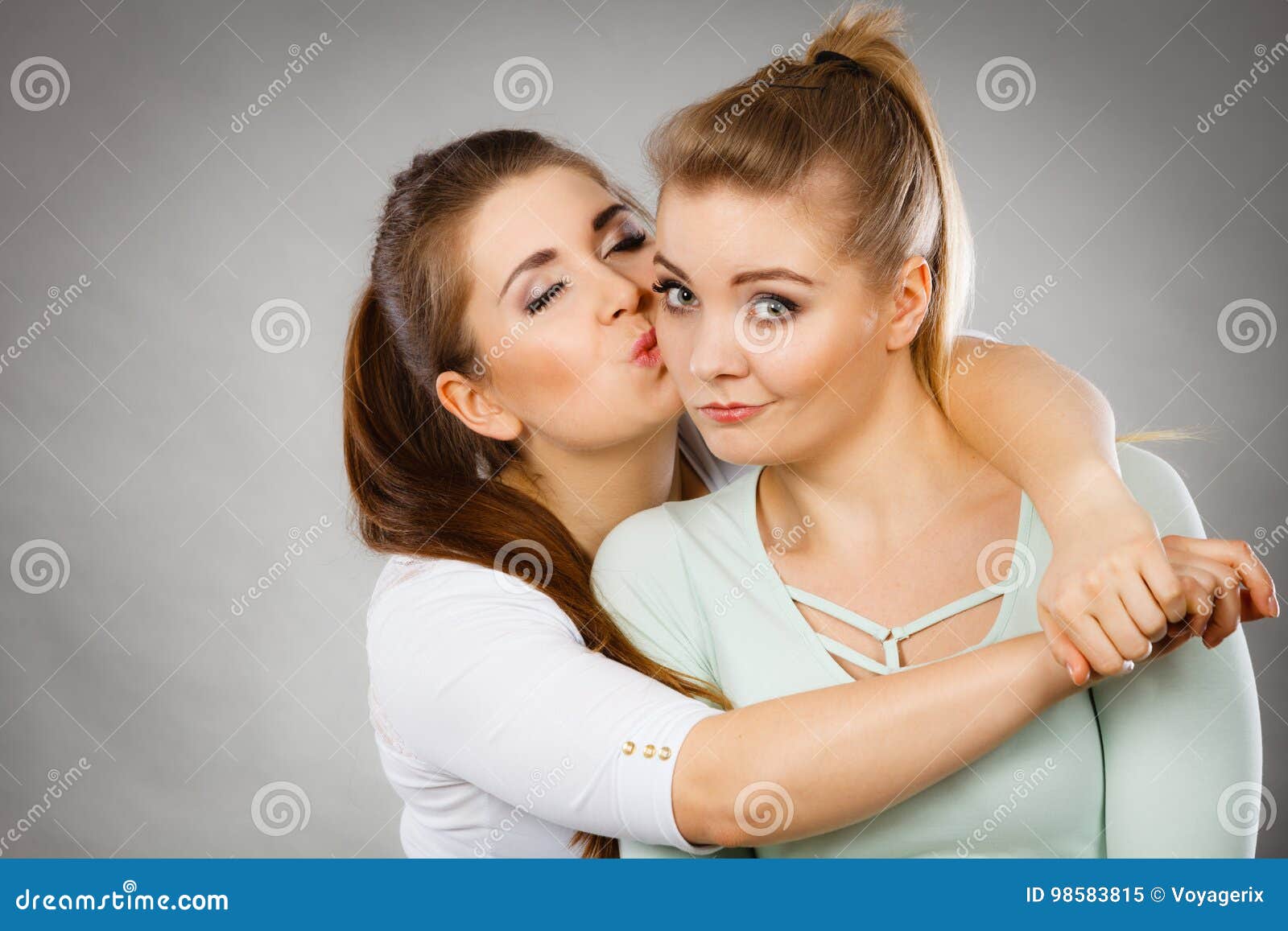 Woman Hugging Her Sad Female Friend Stock Image Image Of Mourning
