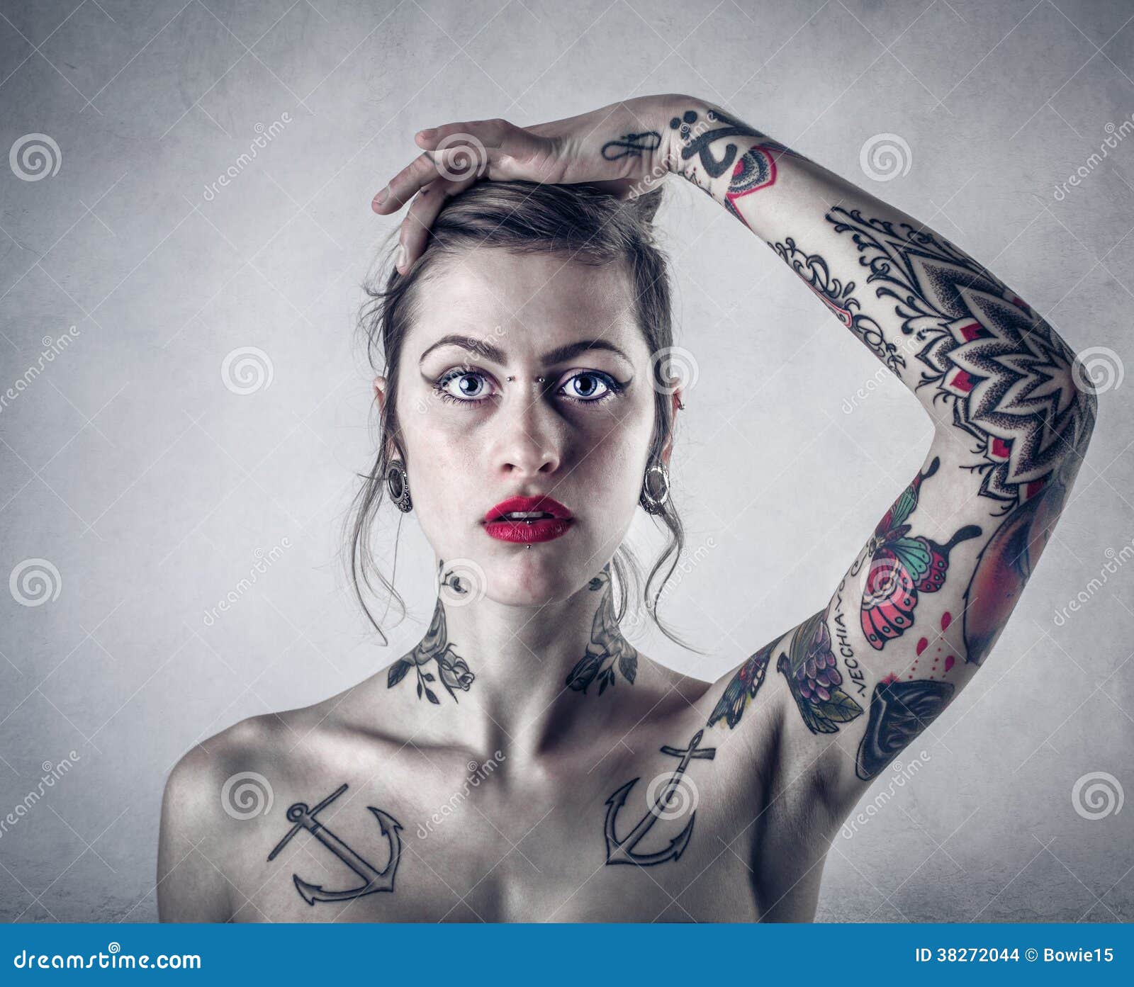 Pierced Tattooed Girl