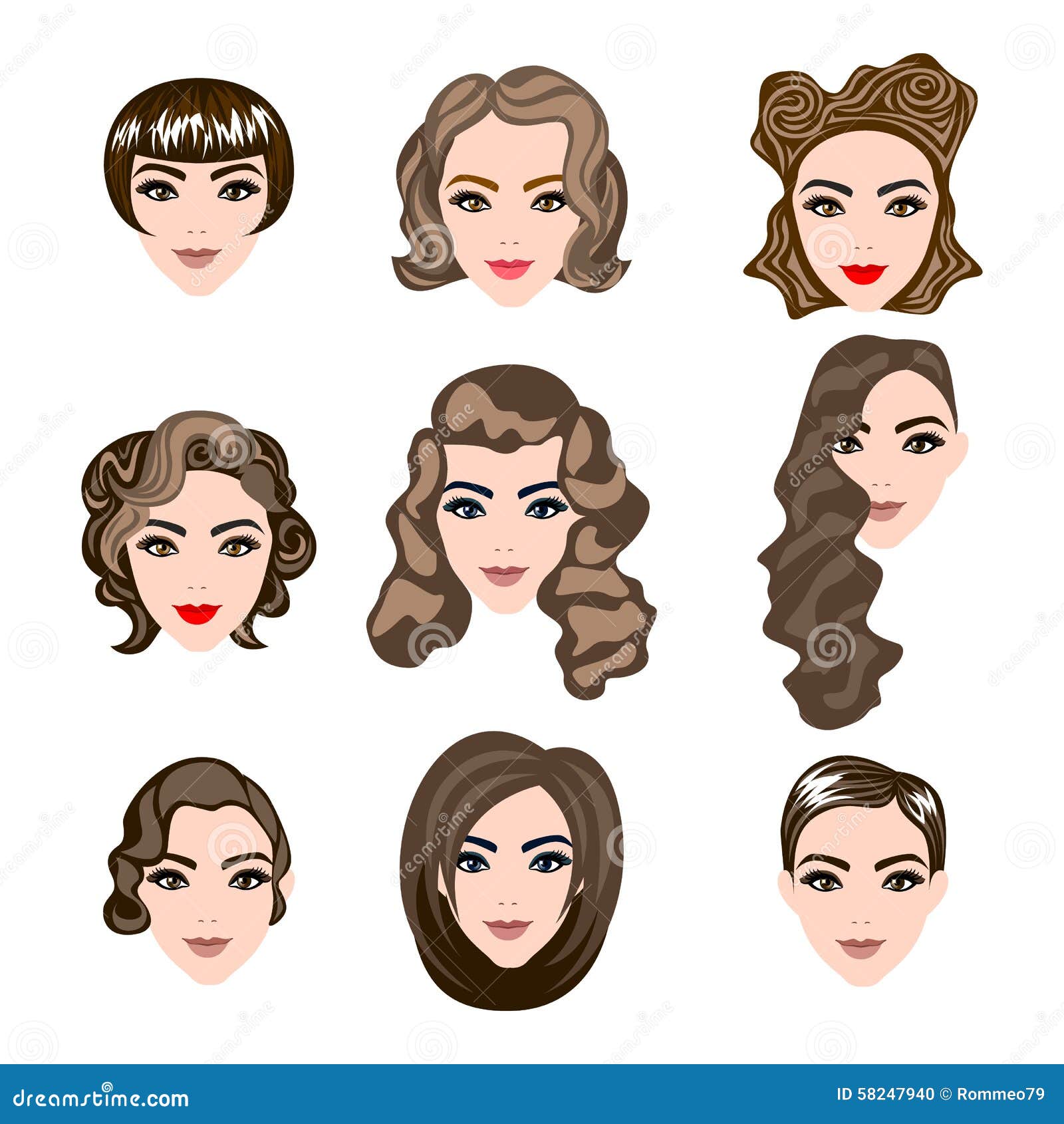 Woman , Man Hair, Vector Hairstyle Silhouette Stock Vector - Illustration of design, fashion: 58247940 Woman , Man Hair, Vector Hairstyle Silhouette Stock Vector - Illustration of design, fashion: 58247940