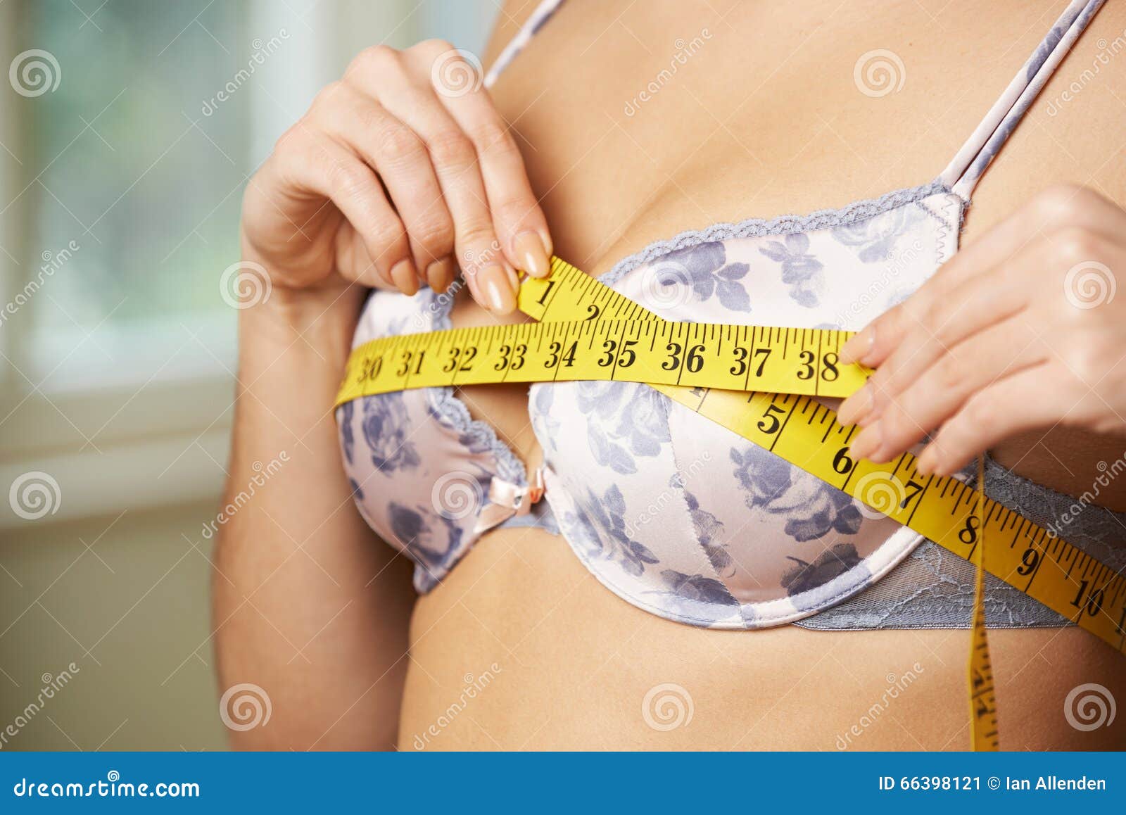 Bra Her Measuring Women Stock Photos - Free & Royalty-Free Stock