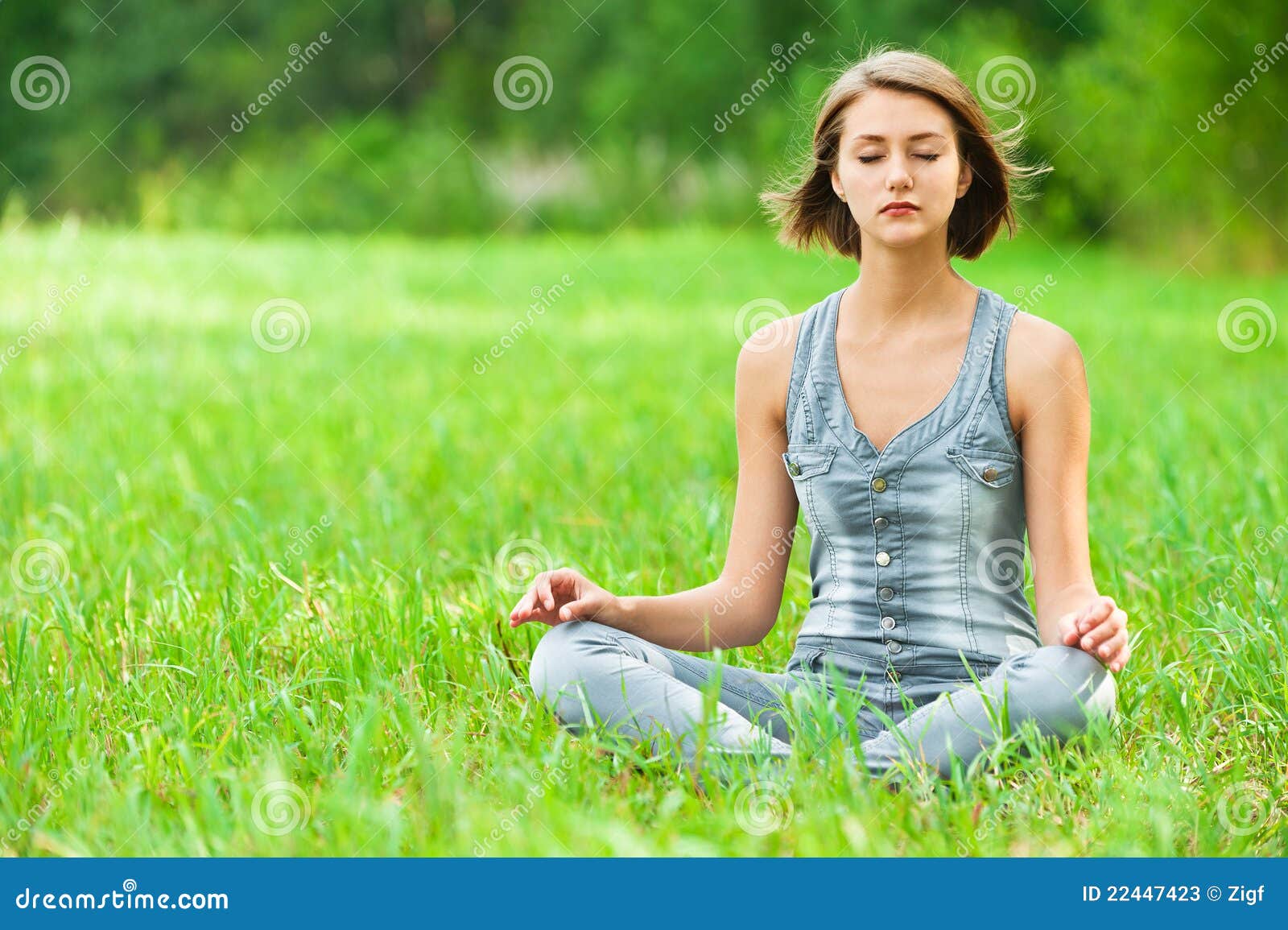 Sitting On Grass 41