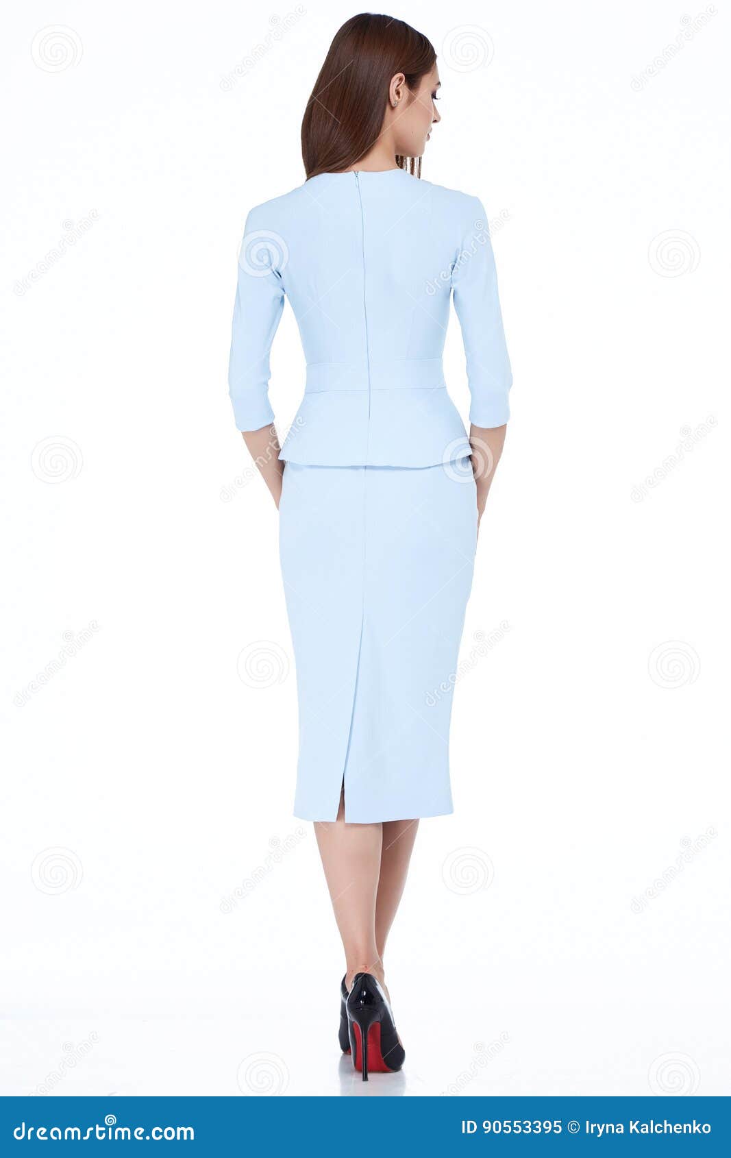 woman model fashion style dress beautiful secretary diplomatic p