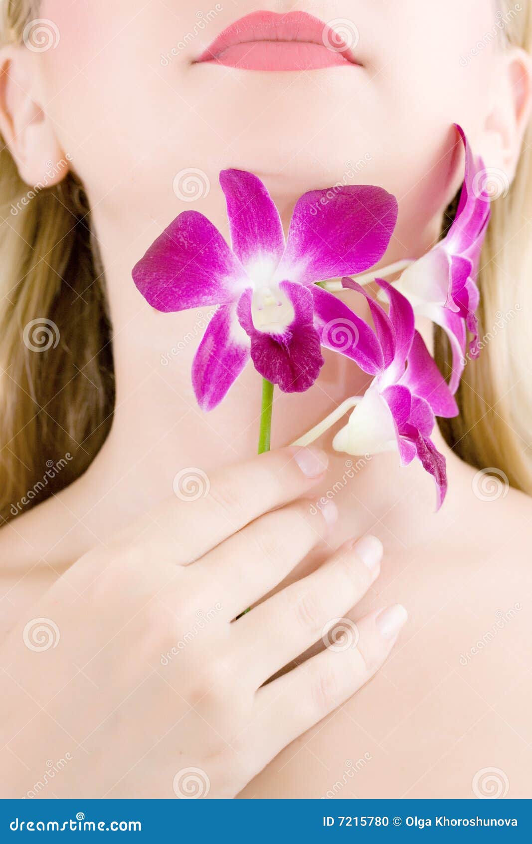 Woman neck stock photo. Image of beautiful, neck, cheerful 7215780