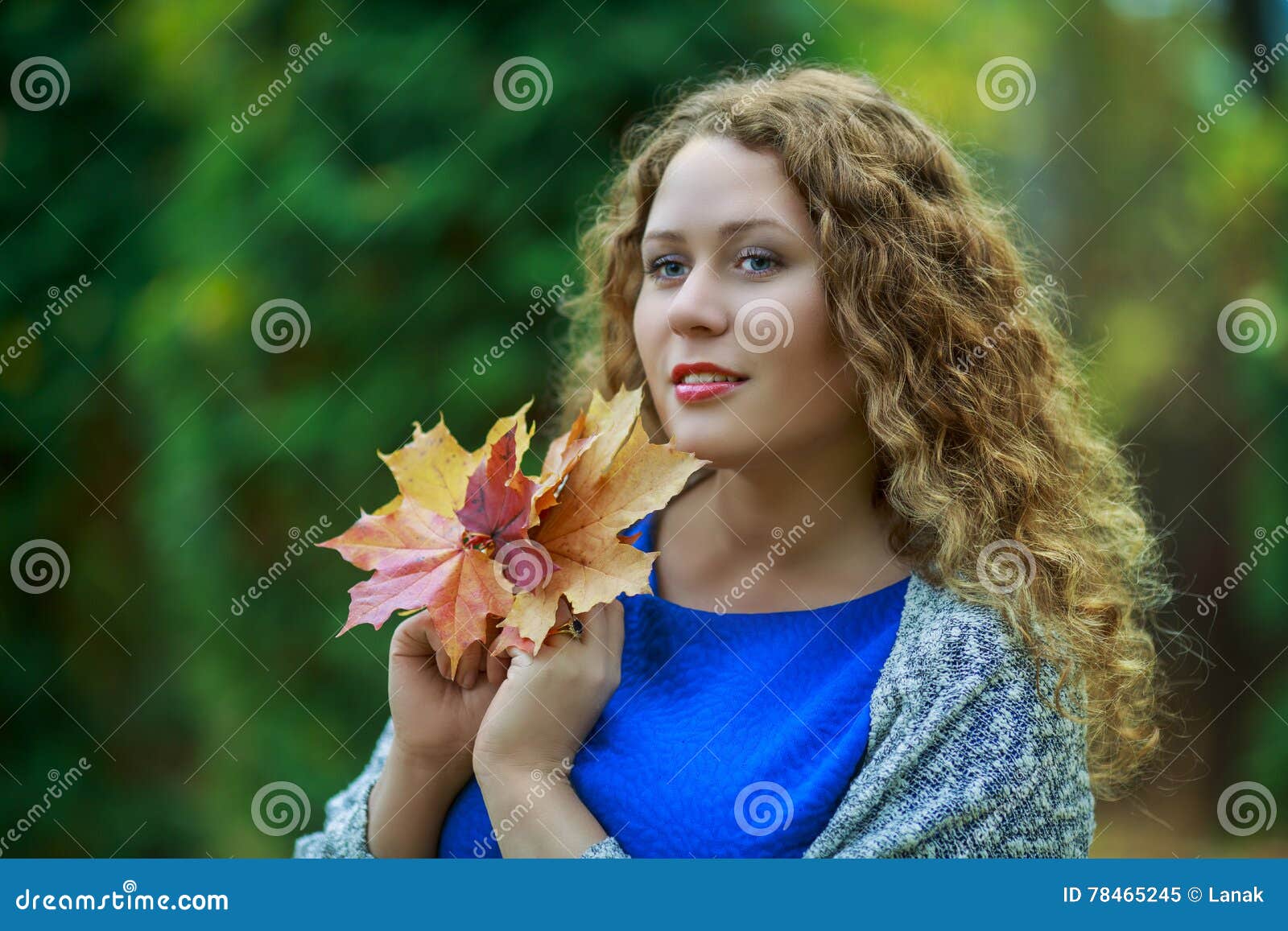 woman in the park