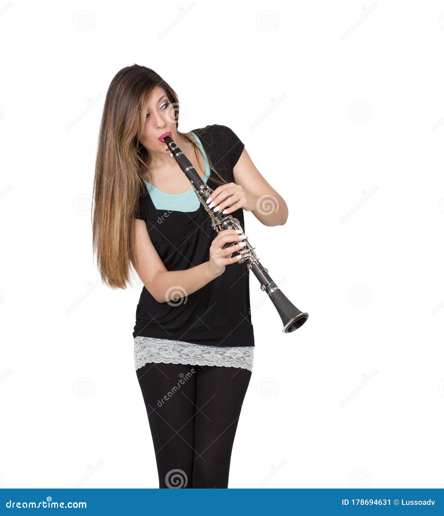 Woman play stock image. Image of performer 178694631