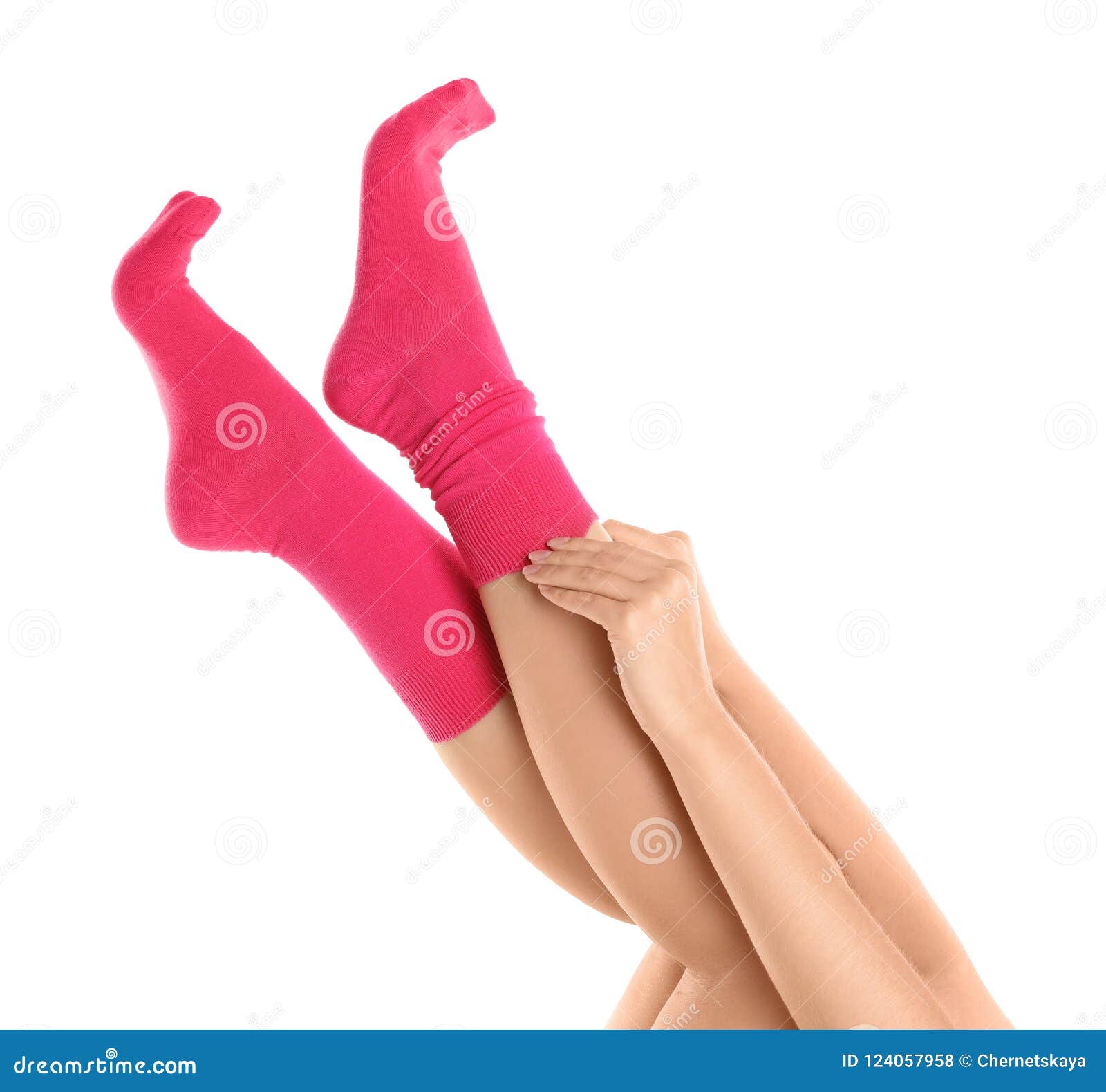 Girls Wearing Nothing But Socks