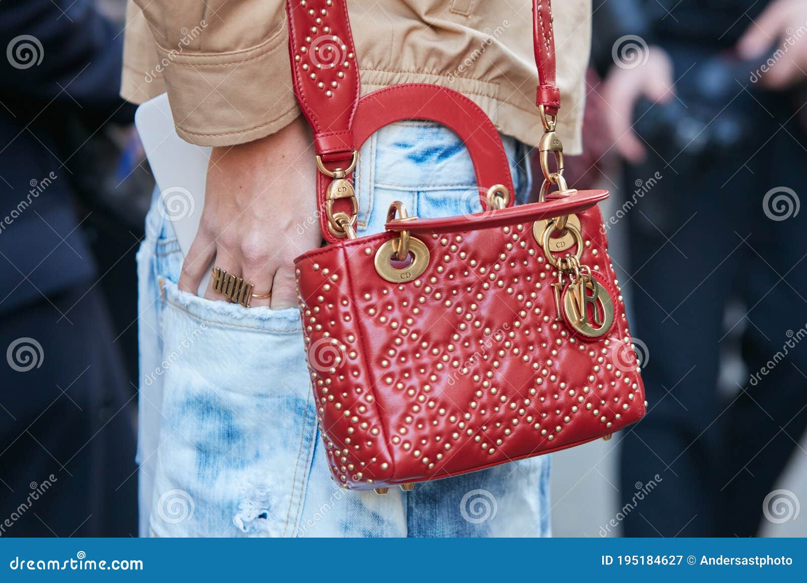 HOW TO STYLE THE RED LADY DIOR HANDBAG