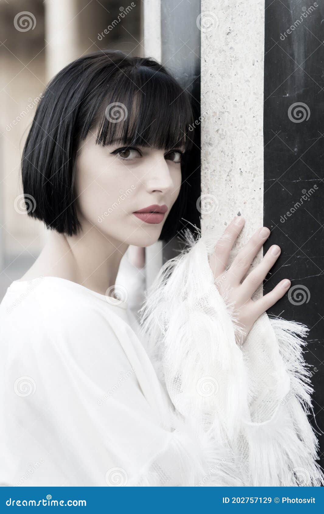 Woman with Red Lips, Makeup Face in Paris, France Stock Image - Image of skincare, look: 202757129 Woman with Red Lips, Makeup Face in Paris, France Stock Image - Image of skincare, look: 202757129