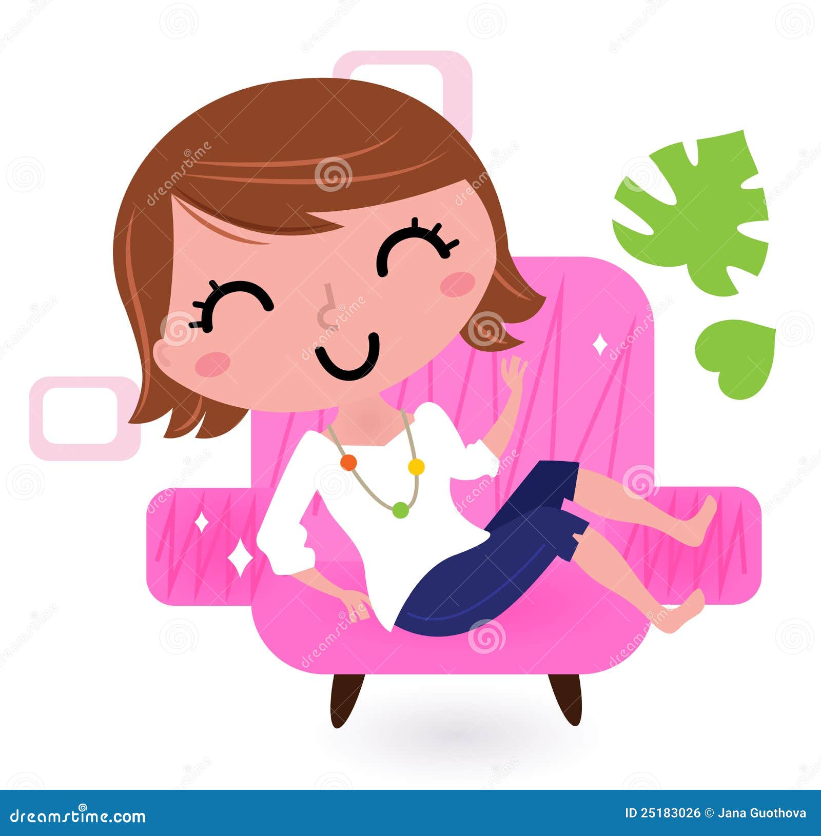 girl relaxing clipart - photo #6