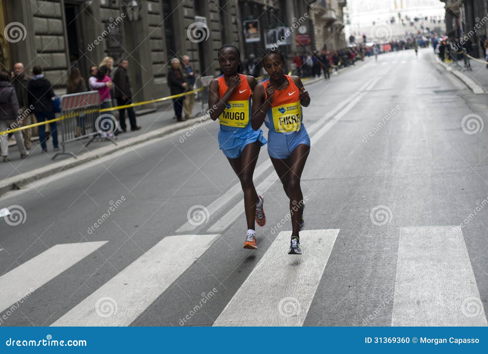 Woman Runners editorial image. Image of street, fori - 31369360