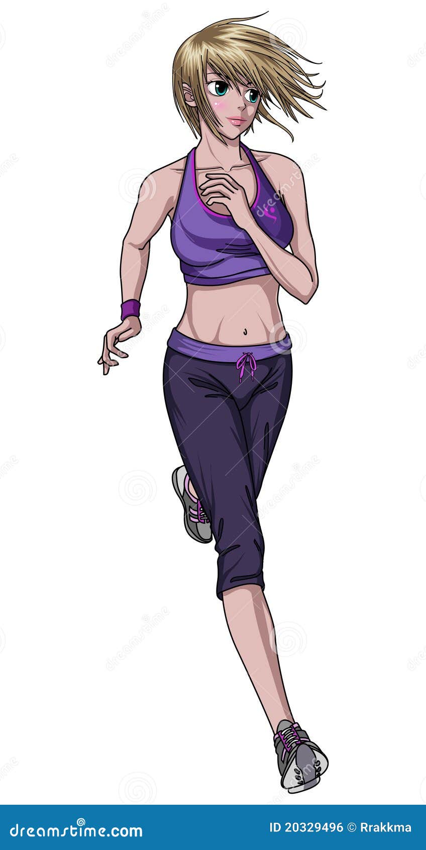 anime girl running after short boy Meme Generator  Imgflip