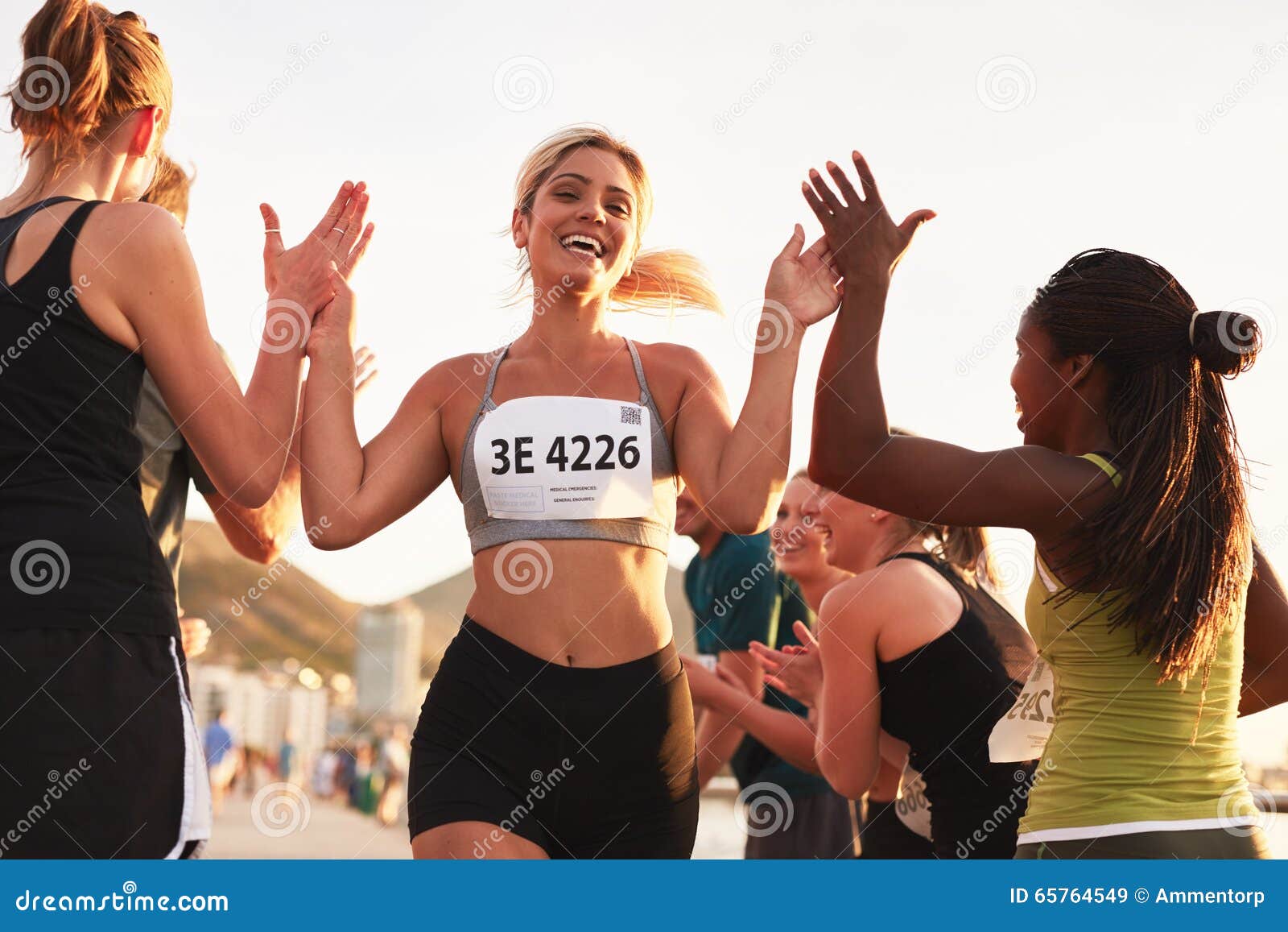 Woman with Running Club Group Stretching after a Run Stock Image - Image of  friendship, club: 65764549