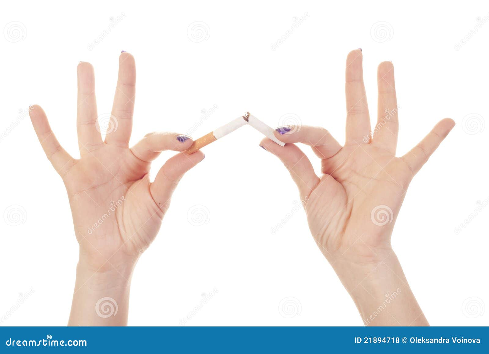 Woman S Hand Crushing Cigarette Stock Photo Image of crushing, help