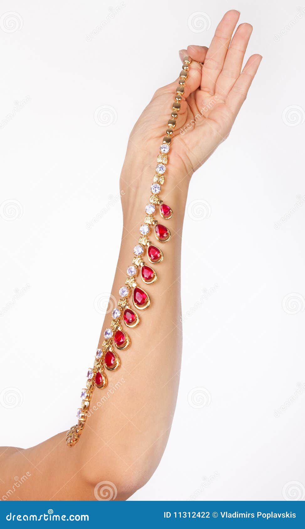Woman S Hand Holding a Necklace Stock Photo Image of elegant, glamour 11312422