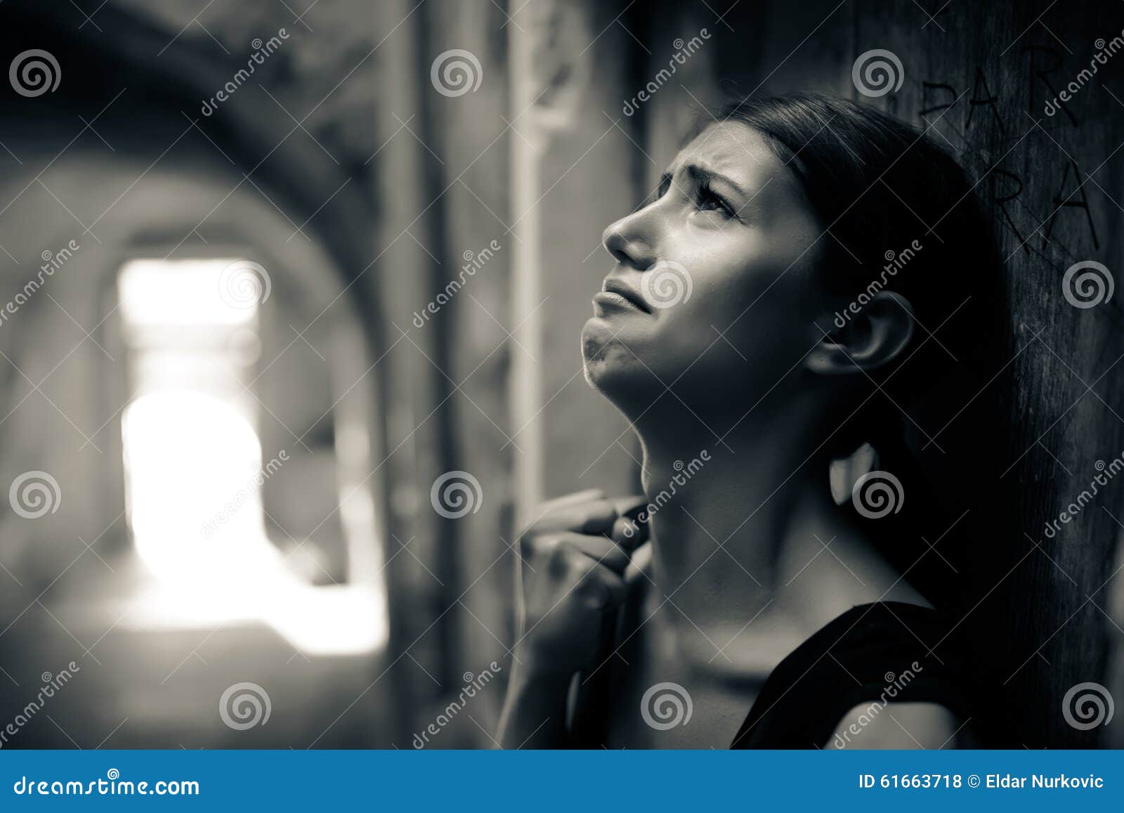 woman with sad face crying.sad expression,sad emotion,despair,sadness.woman in emotional stress and pain.woman sitting alone on th