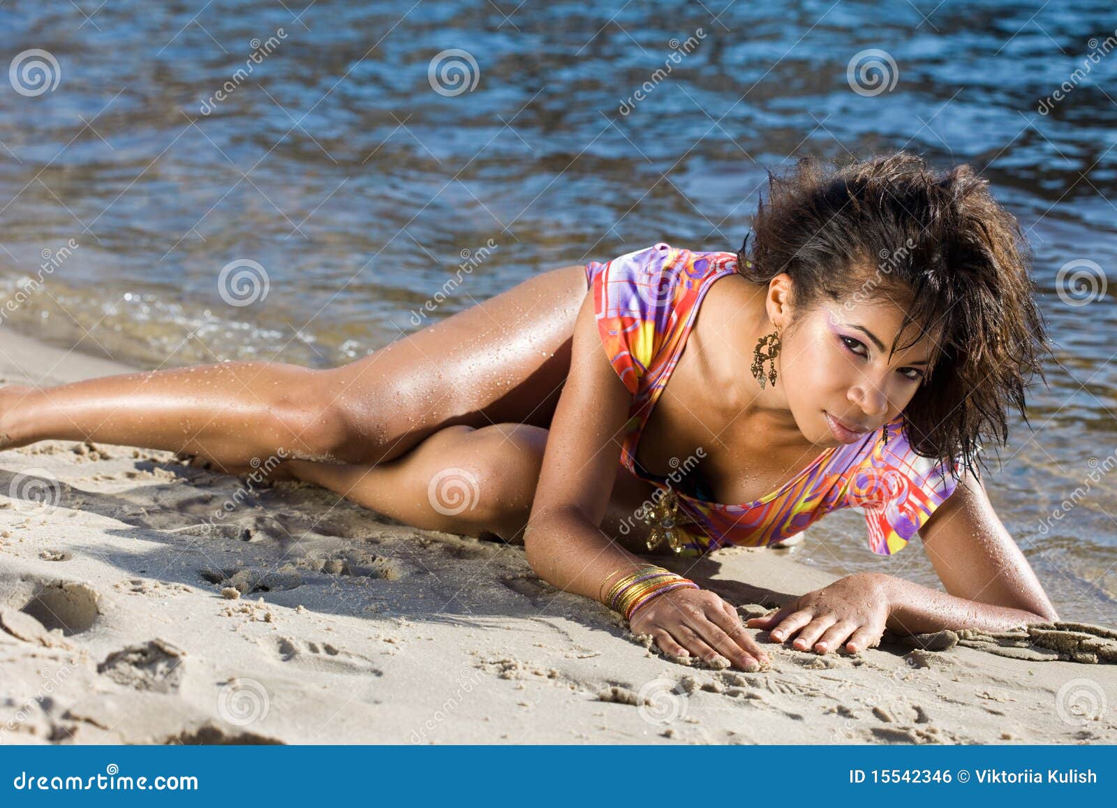 Woman at the sea stock photo. Image of hair, female, attractive - 15542346