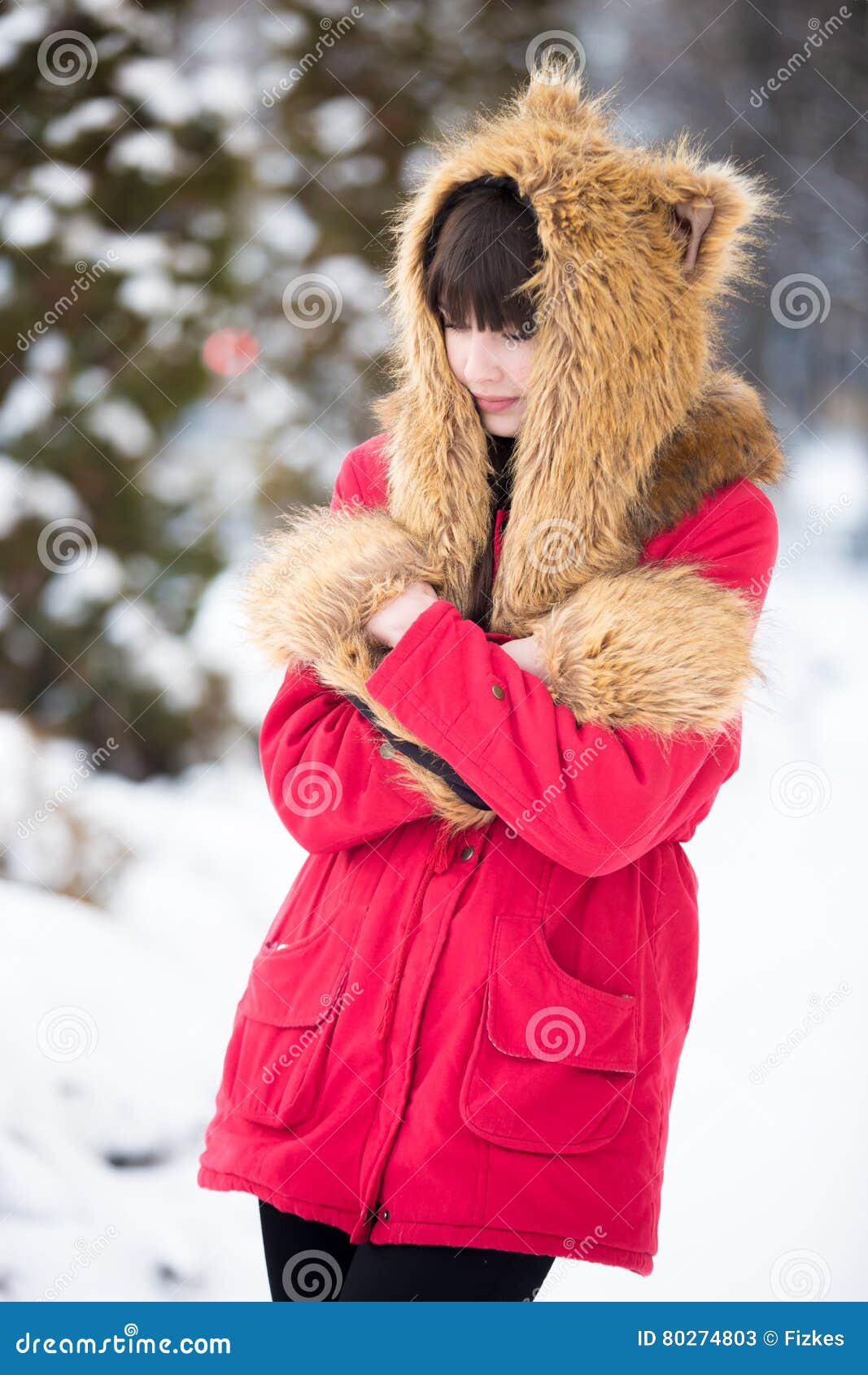 Woman Shivering from Cold Outdoors in Wintertime Stock Image - Image of frozen, activity: 80274803 Woman Shivering from Cold Outdoors in Wintertime Stock Image - Image of frozen, activity: 80274803